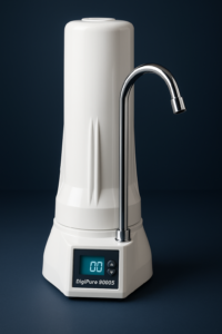 filtre sur évier digital